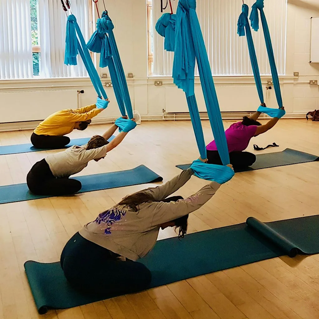 Aerial Yoga Workshop: Flow and Deep Stretch, Edinburgh 26th Sept 11-12.30