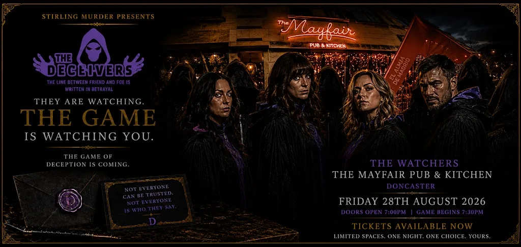The Deceivers – A Live Traitors-Style Immersive Game Night at The Mayfair Pub & Kitchen Doncaster