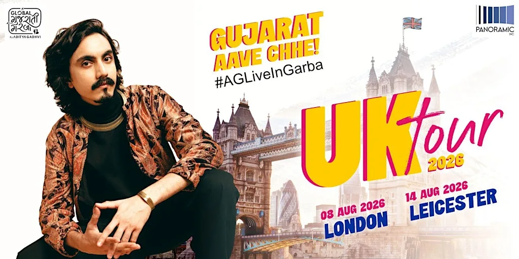 Aditya Gadhvi Live in Garba - Leicester 2026