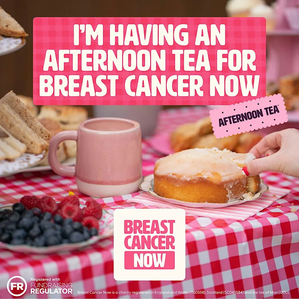 Breast Cancer Awareness -Afternoon Tea Drop In Tuesday at Thermomix cooking studio Cannock