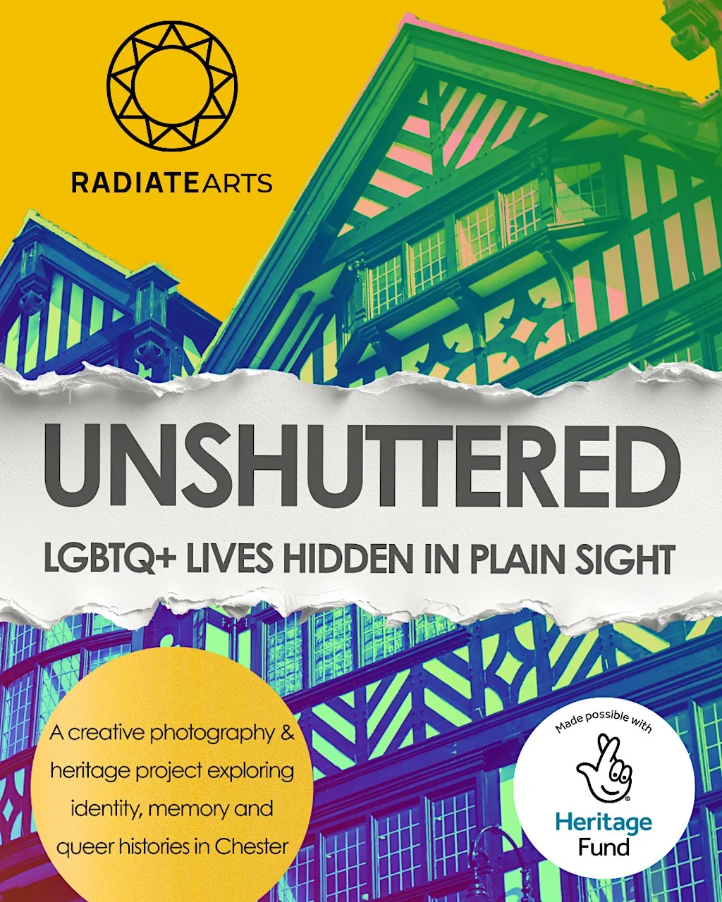 Un-Shuttered: LGBTQ+ Histories Hidden in Plain Sight at Radiate Arts CIC