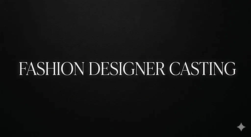 Designer Casting For London FW Event Featuring Global Brands at Northchurch Terrace