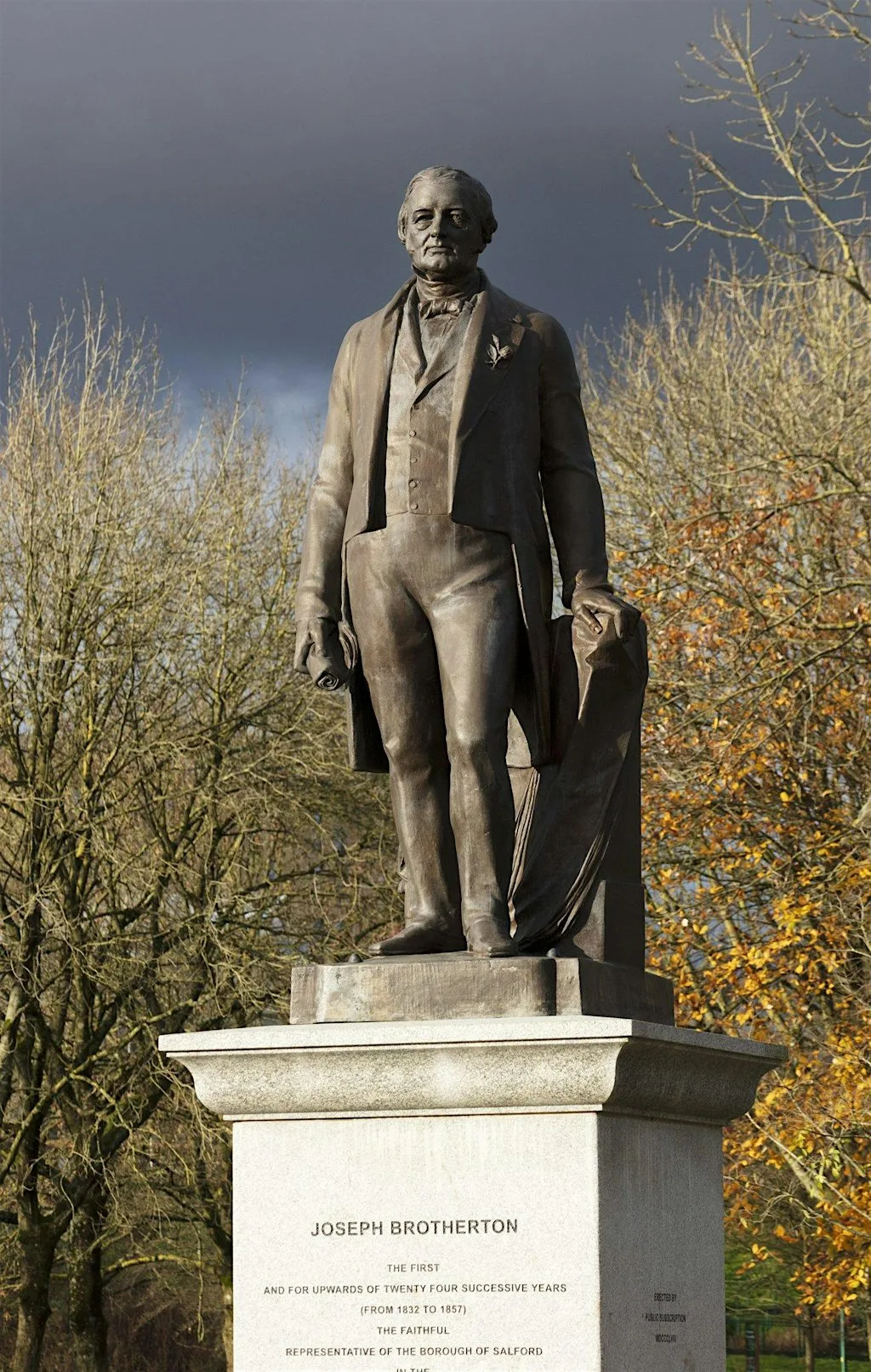 Joseph Brotherton History walk - Celebrating 180 years of Peel Park at Peel Park Base