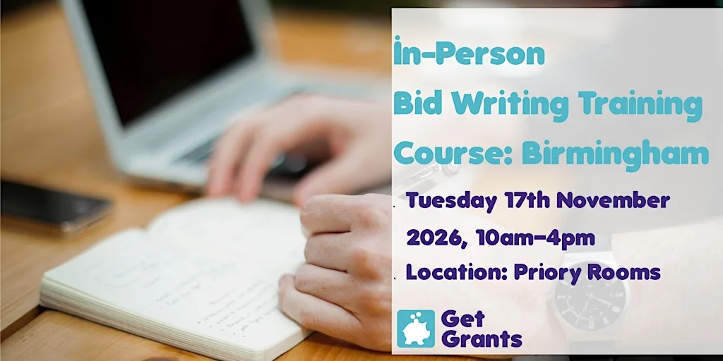 In-Person Bid Writing Training Course - Birmingham