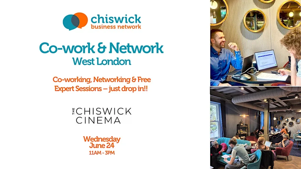 Co-work & Network West London - September at The Chiswick Cinema