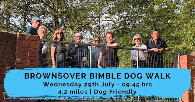BROWNSOVER BIMBLE DOG WALK | 4.2 MILES | MODERATE | WARWICKSHIRE at Harvester Bell & Barge Rugby