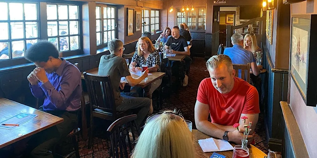 Over 50's Speed dating at Ye Olde Smack, Leigh on Sea at Ye Olde Smack