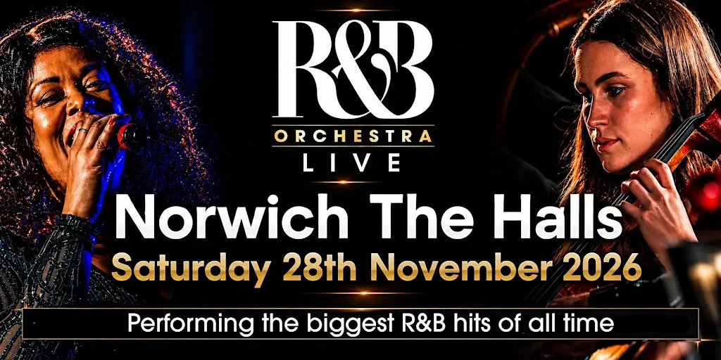 R&B ORCHESTRA LIVE - Norwich The Halls - November 2026 at The Halls