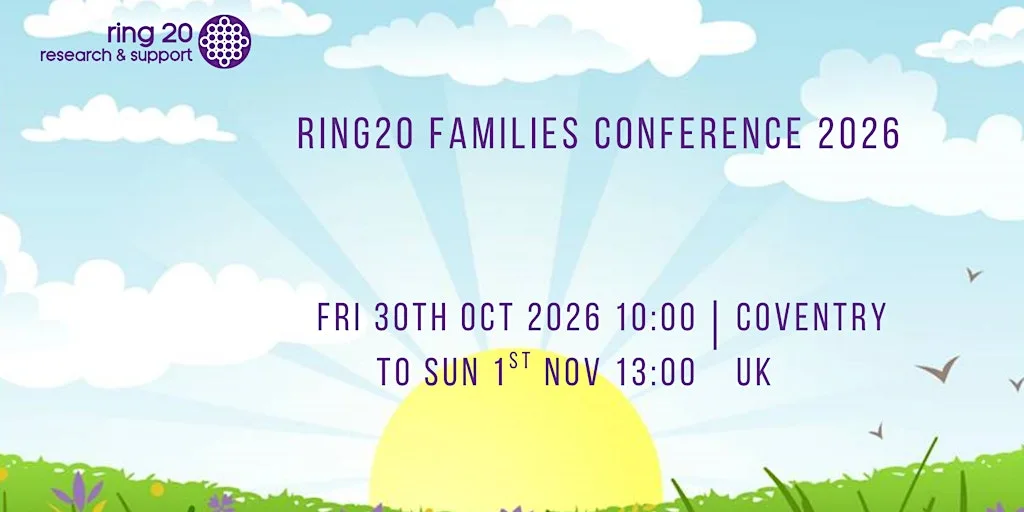Ring20 Families Conference 2026 at The Slate | Warwick Conferences