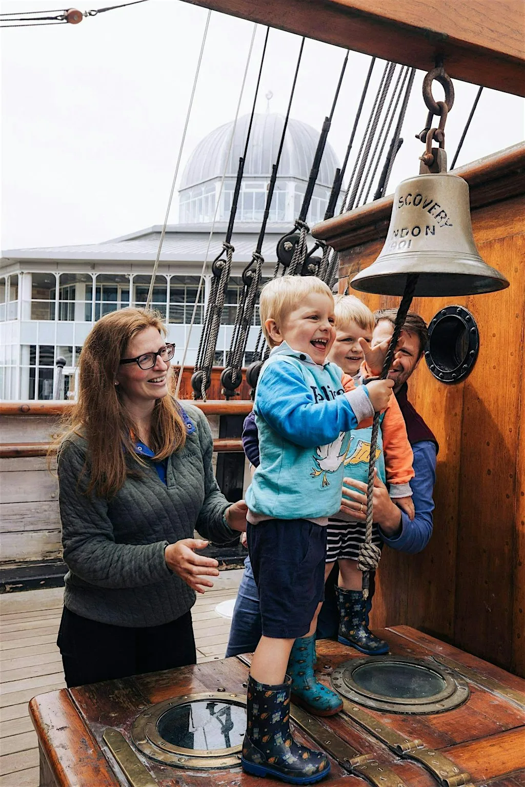 Wee Explorers at RRS Discovery and Discovery Point