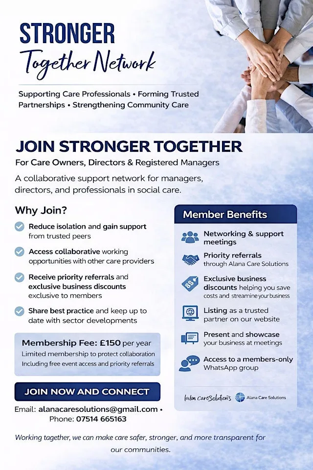 Connecting Healthcare In Our Community (Leeds) at Right at Home - Leeds East, Roundhay to Rothwell