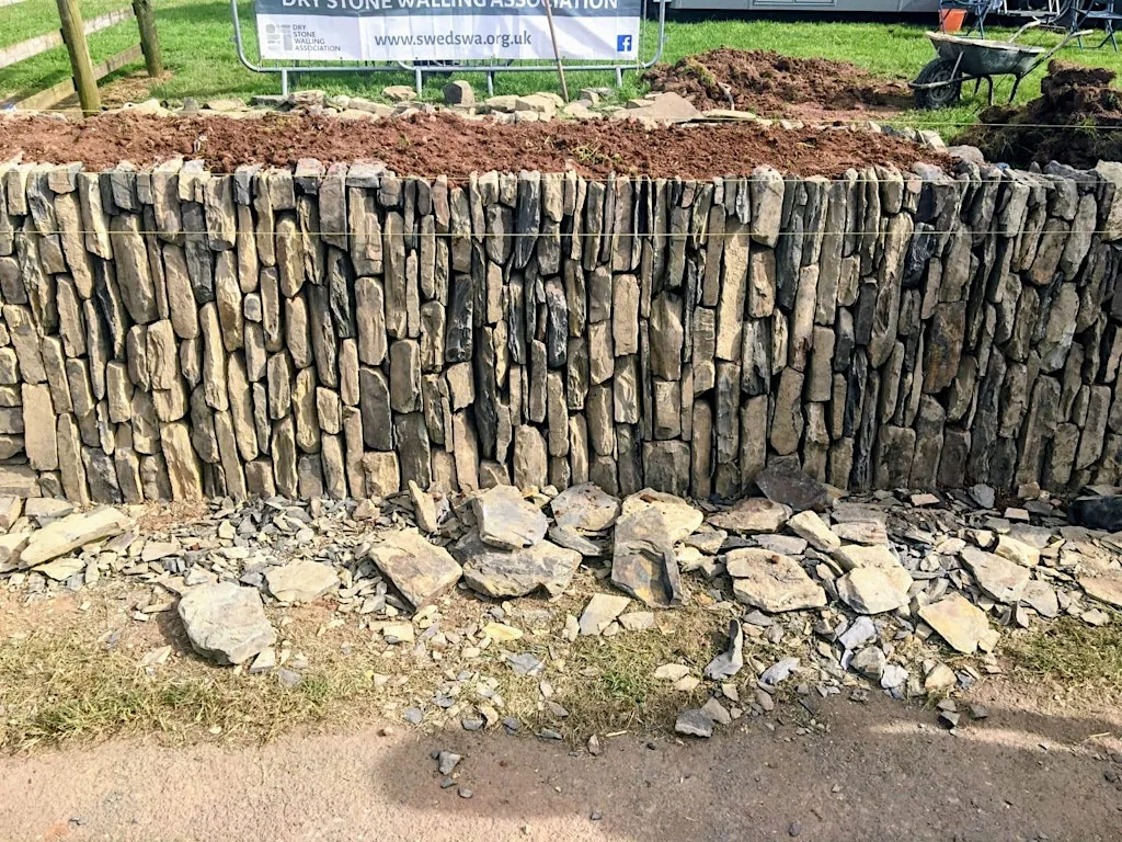 Dry Stone Walling Course - Westpoint Exeter - 7th & 8th August at Westpoint Arena