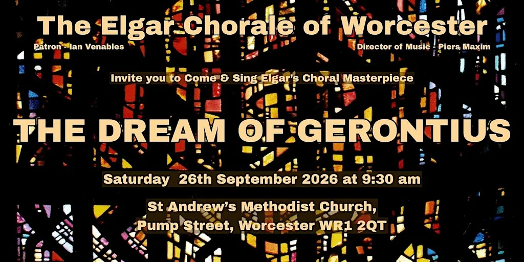 Come and Sing Elgar's The Dream of Gerontius at St Andrews Methodist Church
