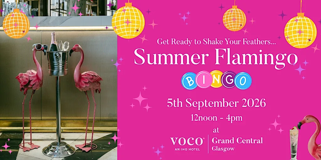 Summer Flamingo Bingo