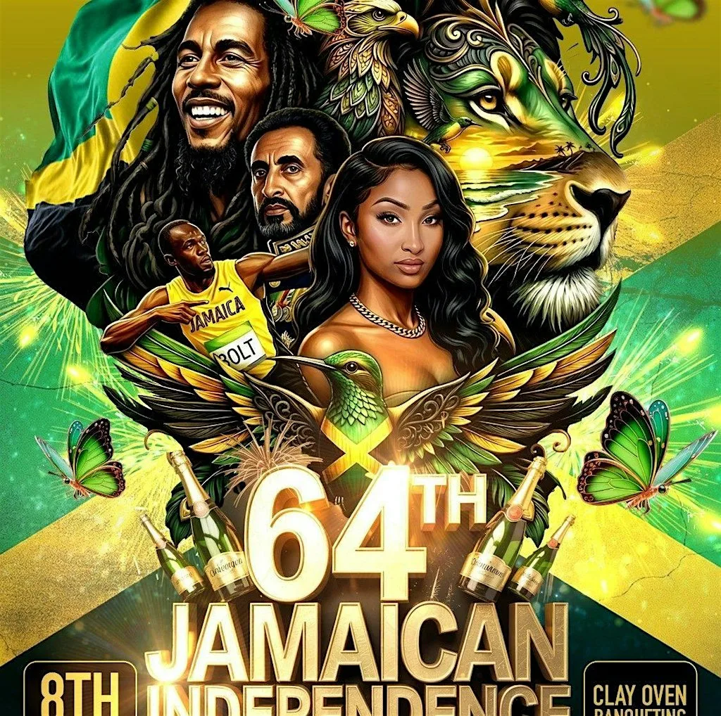 ✨ Jamaica 64 Independence Celebrations-Building Better -Dinner Show Dance ✨ at Clay Oven Banqueting Suite