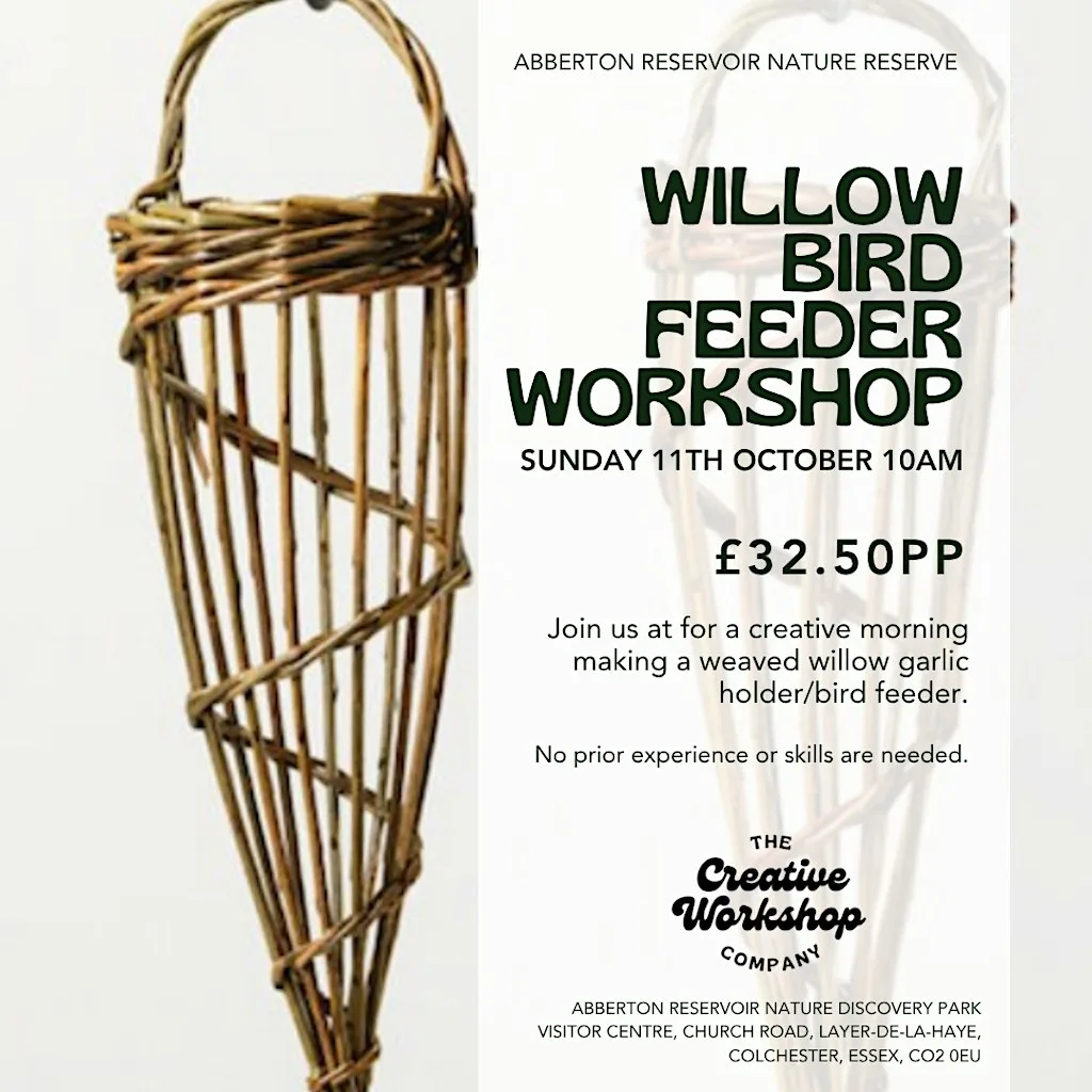 Bird Feeder Workshop at Essex Wildlife Trust Abberton Reservoir Nature Discovery Park