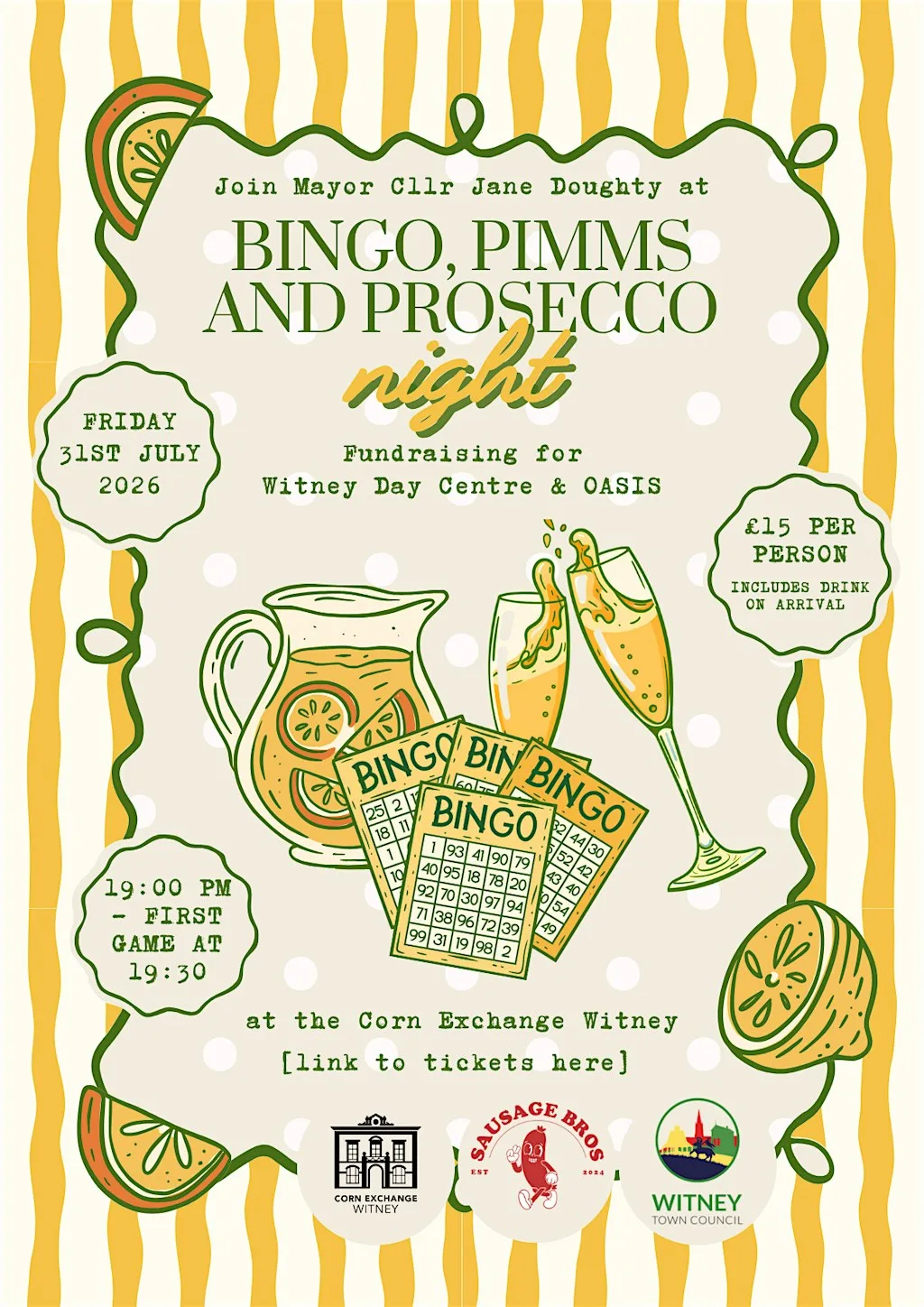 Bingo, Pimms & Prosecco Night at The Corn Exchange