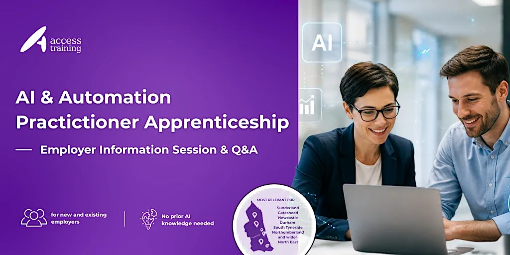 Access Training AI & Automation Apprenticeship Online Information Session