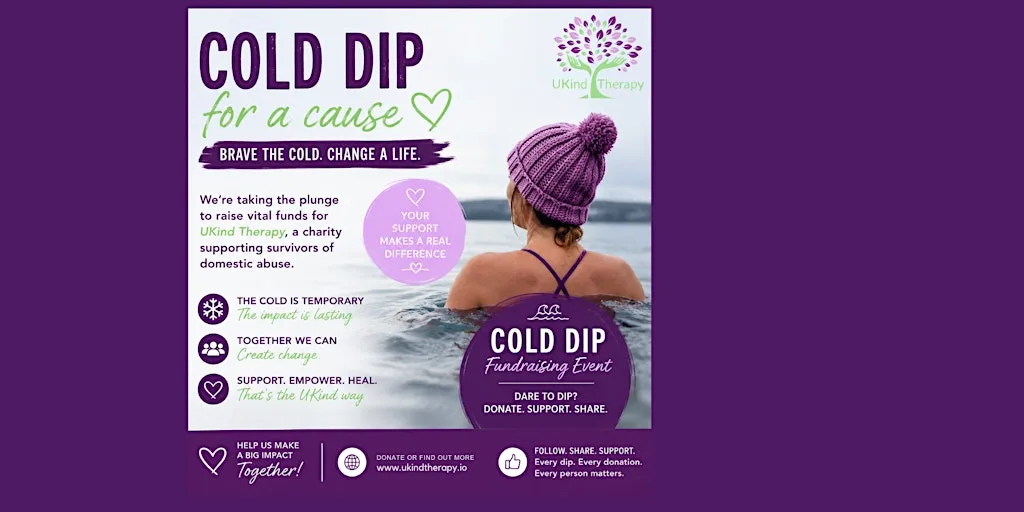 UKind Therapy Cold Water Dip Sponsored Event at Lido Leisure Park