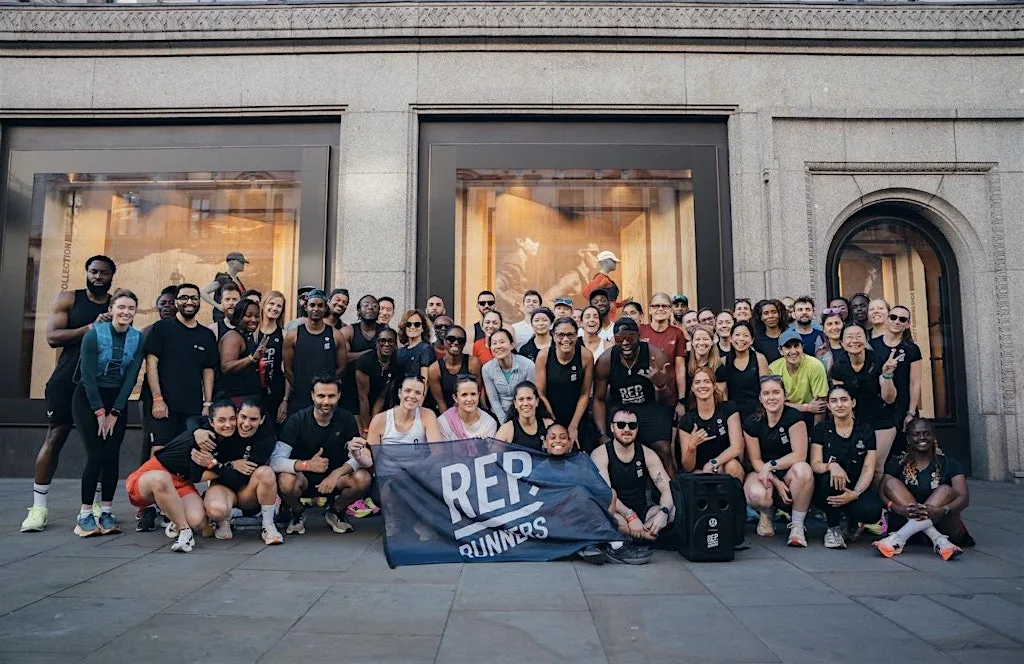 REP Runners Saturday Social Run at lululemon Covent Garden