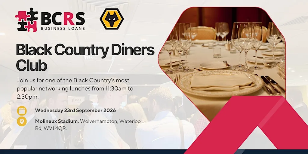 BCRS Black Country Diners Club is back on 23rd September 2026! at Molineux Stadium