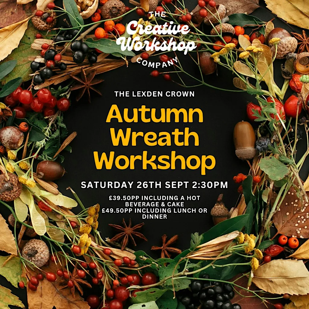 Autumn Wreath Workshop at The Lexden Crown