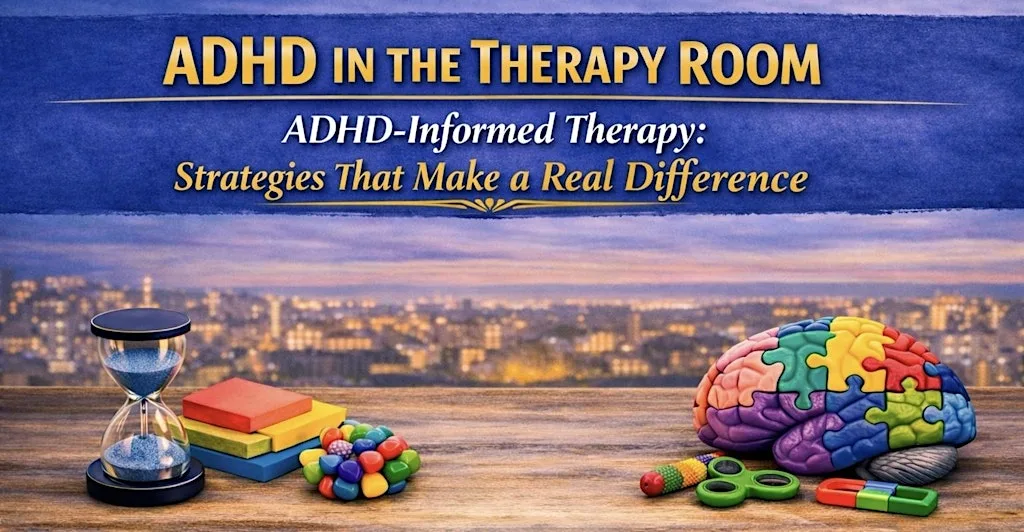 ADHD in the Therapy Room: ADHD Informed Therapy That Makes a Difference at The Quaker Meeting House