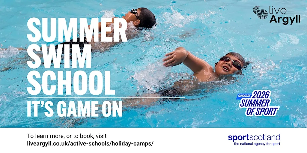 Campbeltown Swim School - 3rd - 5th August - 2026 Summer of Sport
