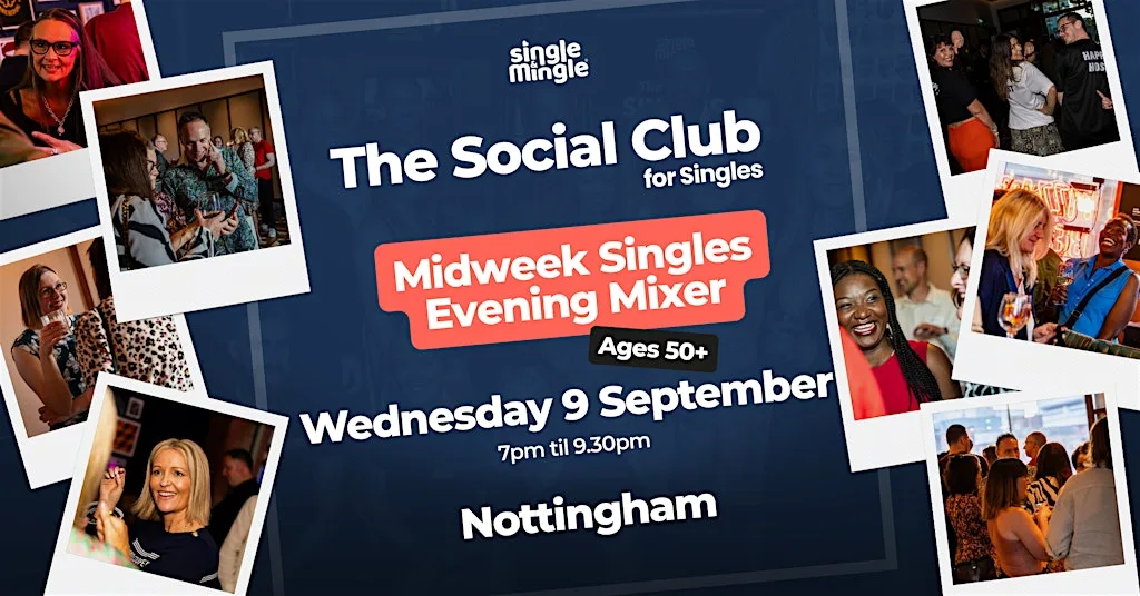 Midweek Evening Singles Mixer @ The Wollaton NOTTINGHAM (Ages 50+) at Wollaton Pub & Kitchen