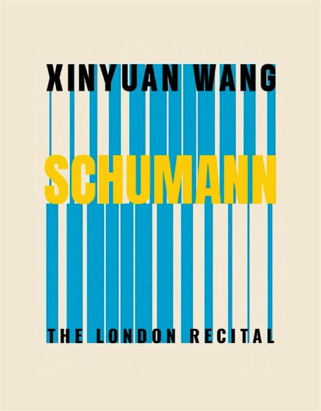 Xinyuan Wang - SCHUMANN piano recital (live recording) at St Barnabas Church, Ealing