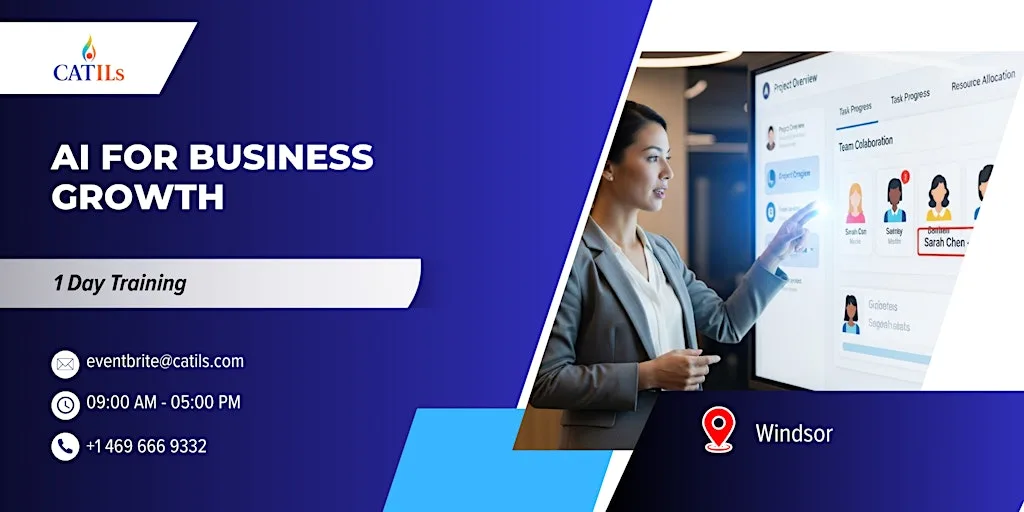 AI for Business Growth: 1 Day Training | Windsor at Regus - Windsor Thames Street