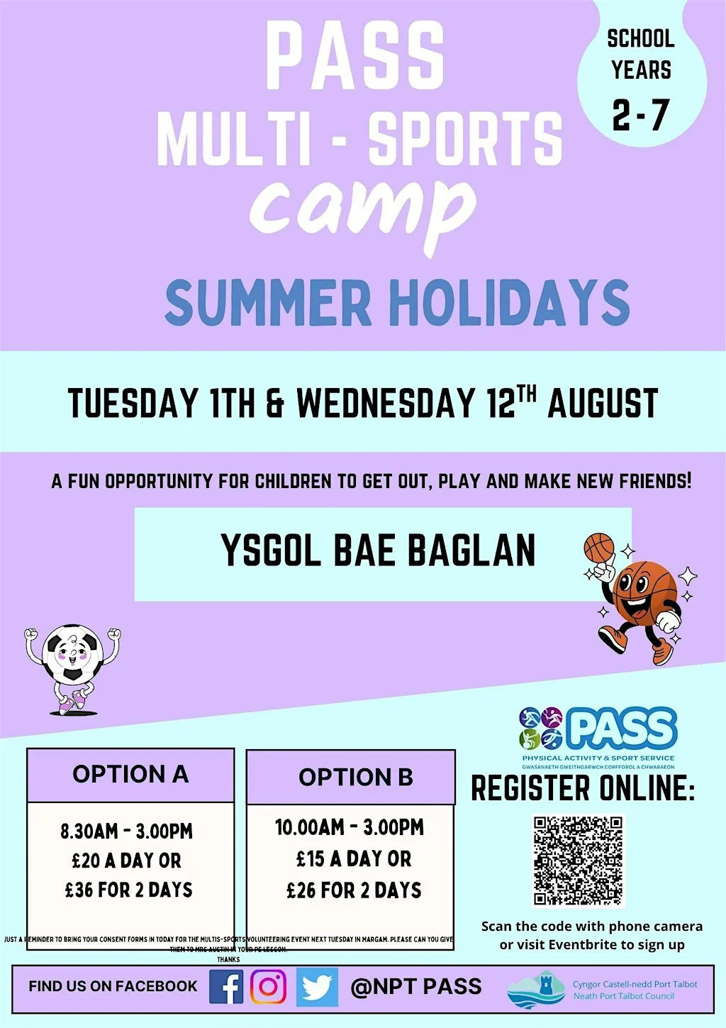 YBB Summer PASS Camp