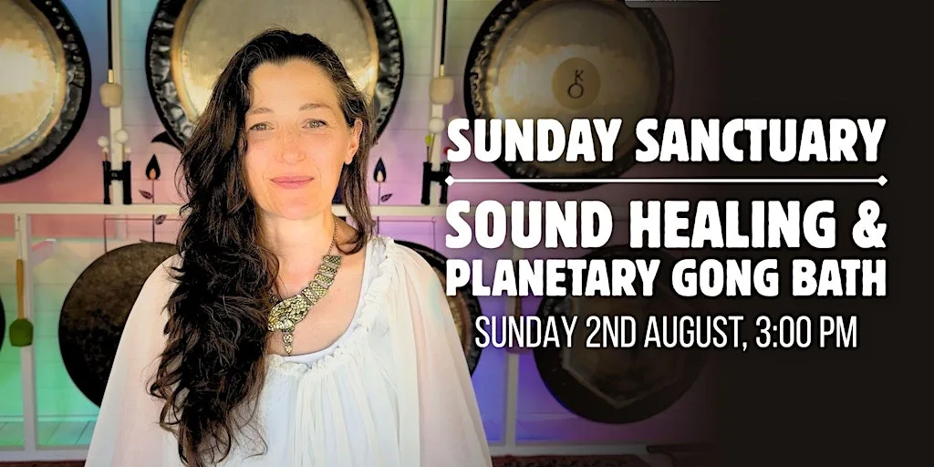 Sunday Sanctuary: Sound Healing & Planetary Gong Bath at Plant Spirit Medicine Woman