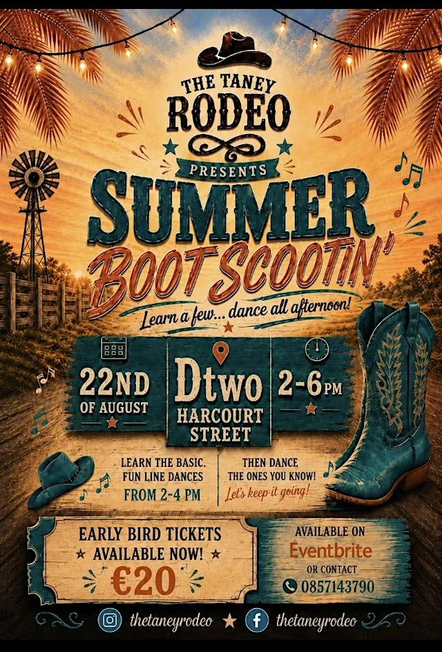 Line Dancing at Dtwo Harcourt Street – Grab Your Tickets Now!