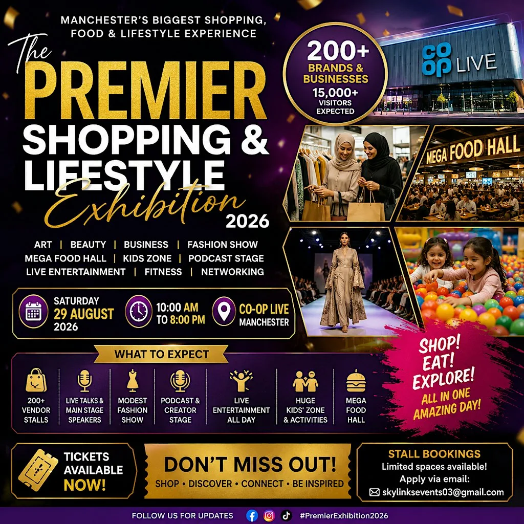 The PREMIER Shopping & Lifestyle Exhibition 2026 at Co-op Live