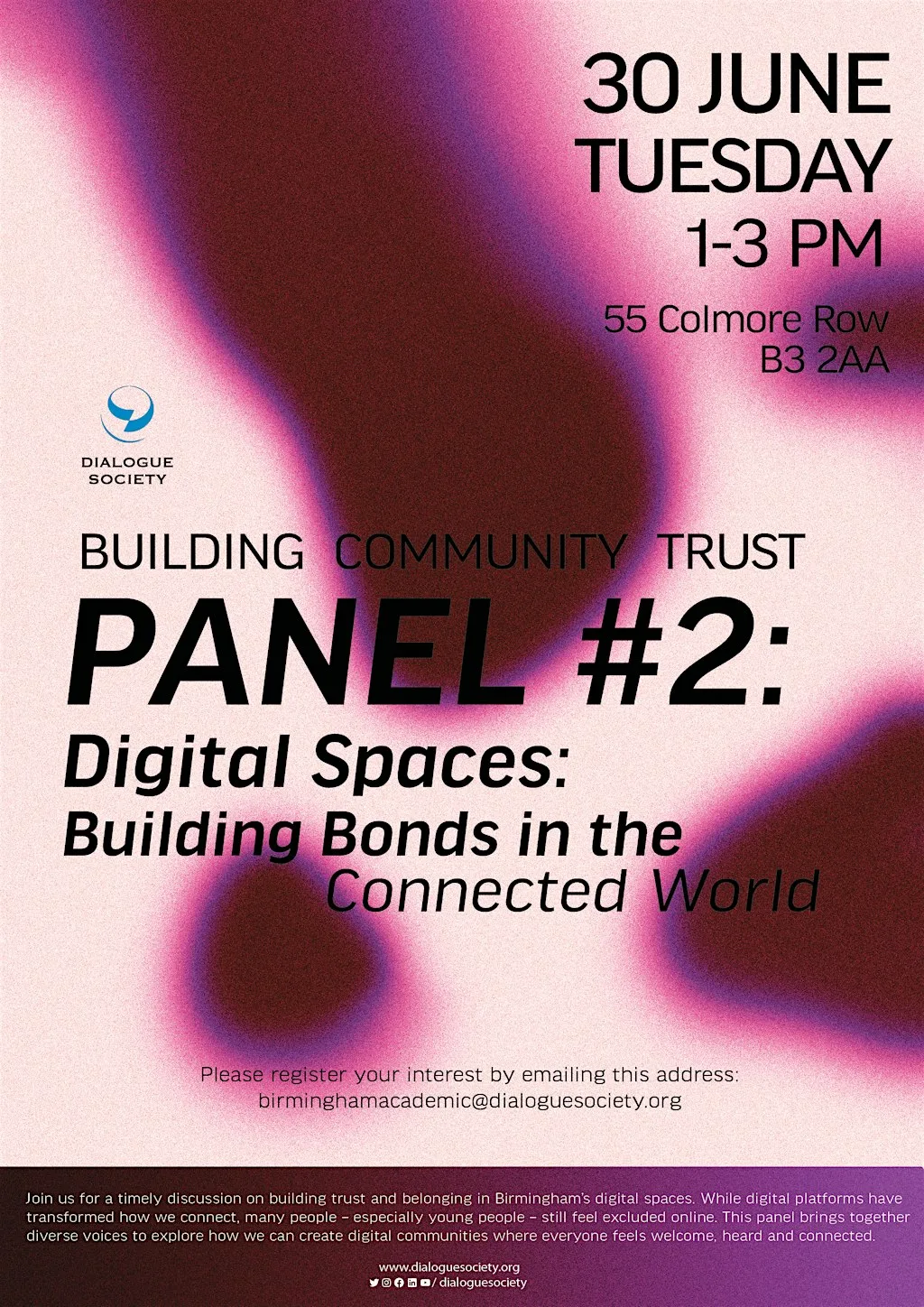 PANEL DISCUSSION: Digital Spaces: Building Bonds in the Connected World at 55 Colmore Row