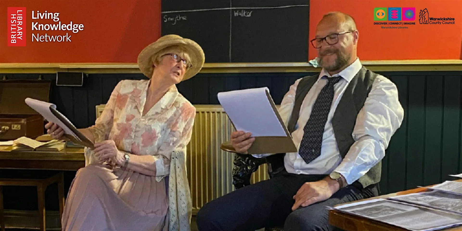Death at the Vicarage: an Interactive Murder Mystery Performance at Nuneaton Library and Information Centre