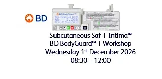 Subcutaneous Saf-T Intima™ BD BodyGuard™ T Workshop at Premier Inn Kings Lynn hotel
