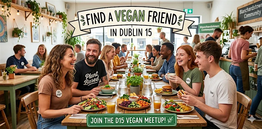 Find a Vegan Friend in Dublin 15: In-Person Meetup at Coffee Works