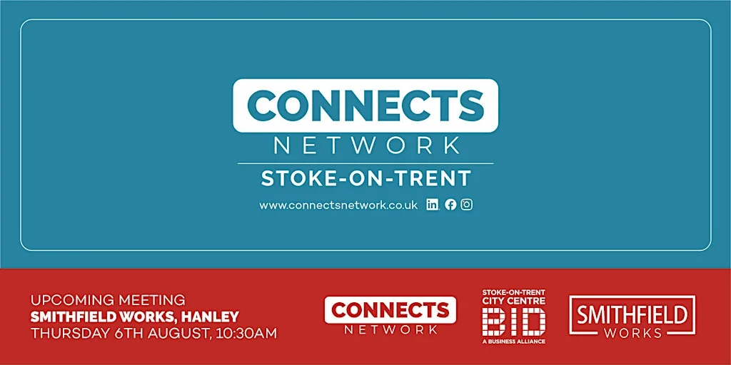 Connects Network Meeting - Stoke-on-Trent - August 2026 at Genr8 Smithfield Works