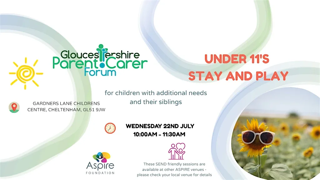 Aspire Under 11's Stay and Play July at Gardners Lane Childrens Centre