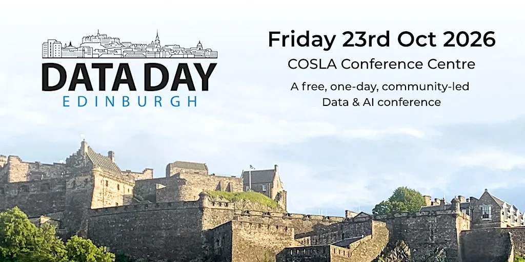 Data Day Edinburgh 2026 at COSLA Conference Centre