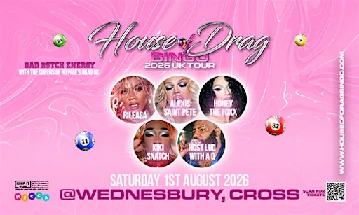 House Of Drag Bingo | Wednesbury Cross at Mecca Bingo Wednesbury Cross