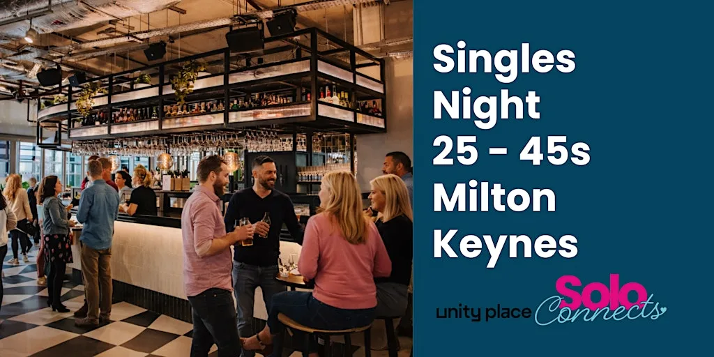 Solo Connects MK - Singles Event for 25-45 at Unity Sky Lounge