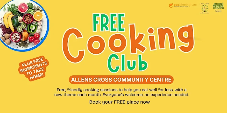 Allens Cross Cooking Club | September Session - Waste Less, Save More at Allens Cross Community Association