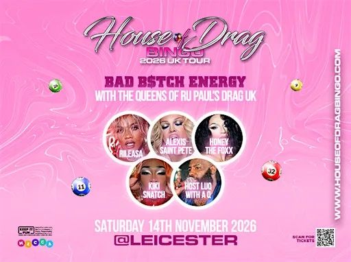 House Of Drag Bingo | Leicester at Mecca Bingo Leicester