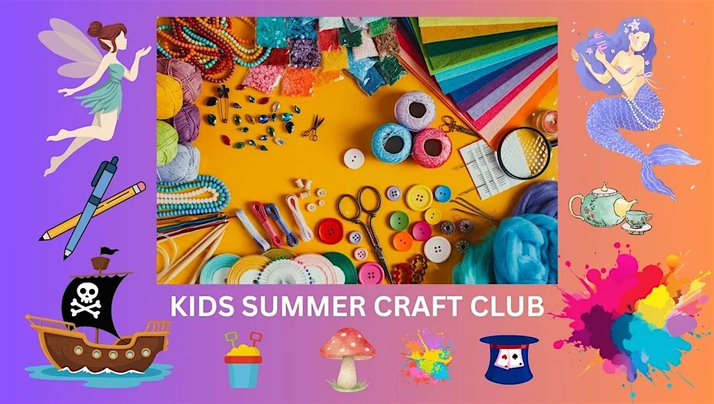 Kids Summer Craft Club at The Paxton Centre