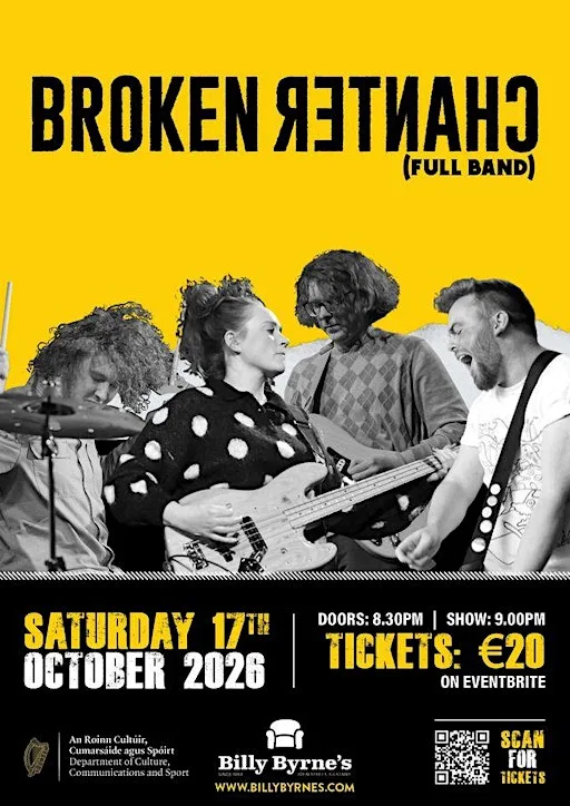 Broken Chanter (Full Band) at Billy Byrnes Gastro Bar & Venue