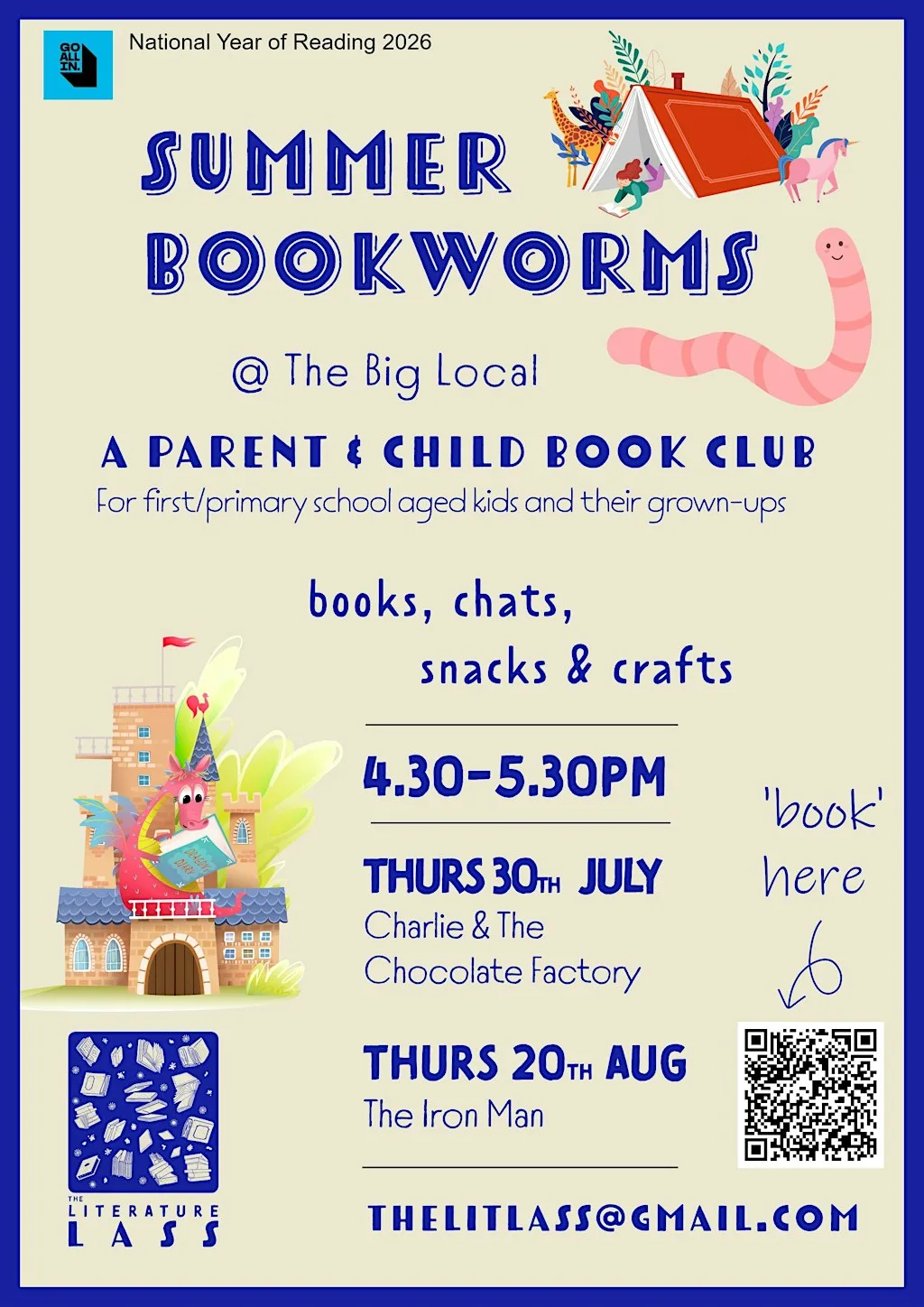 Summer Bookworms at Whitley Bay Big Local