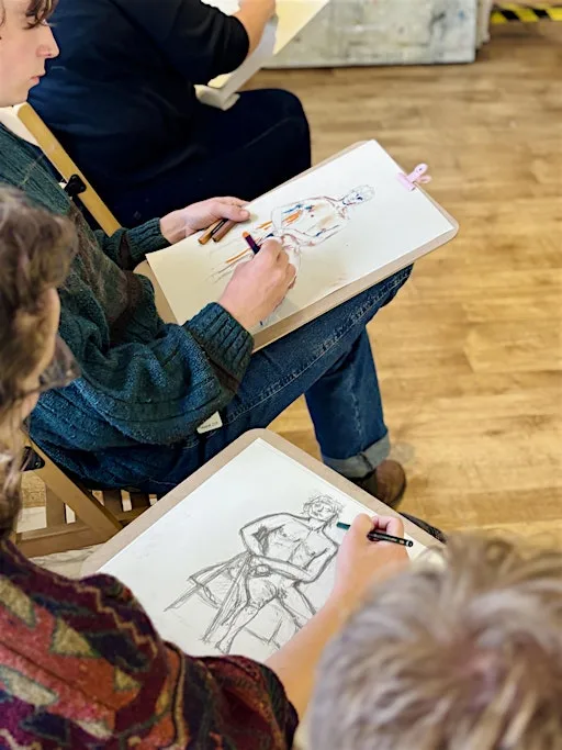Life Drawing at St James the Great Church